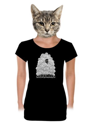 dámské tričko s lemem