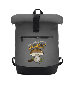 Babka a hříbeček batoh Grey Marl