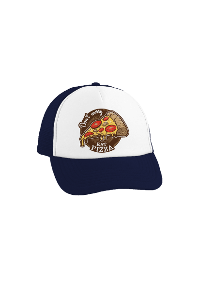 Pizza kšiltovka truckerka French Navy cap