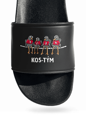 Kos-tým pantofle Black