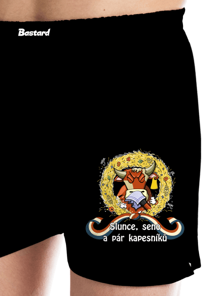 Slunce, seno a pár kapesníků pánské trenky Black