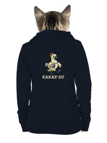 Kakat-du dámská mikina na zip Navy Mal