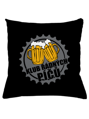 Klub řádných píčů polštář Black
