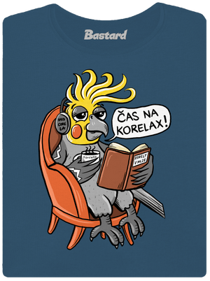 Korelax dámské tričko premium Petrol Blue