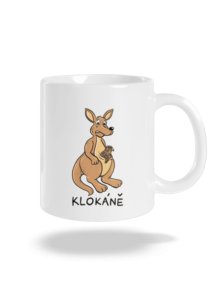Klokáně klasický hrnek White