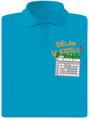 Dělám v Excelu pánská polokošile Blue Atol