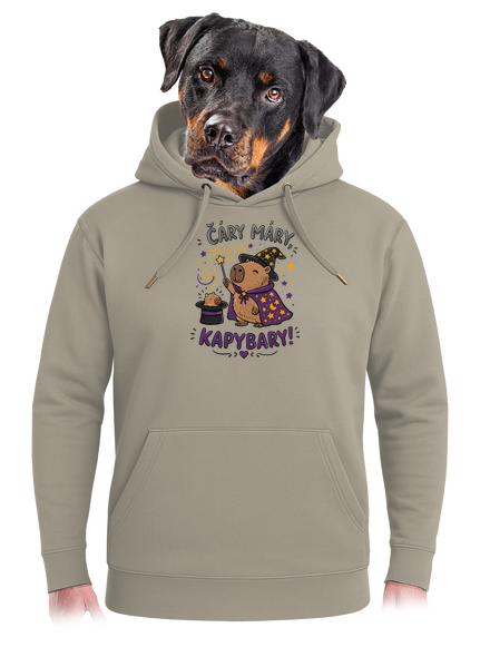 Čáry máry kapybary unisex mikina premium Pastel Macchiato