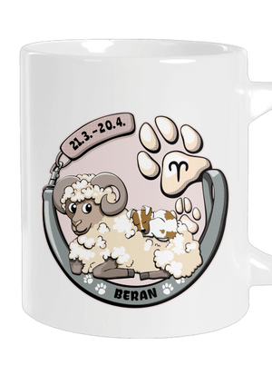 Psí horoskop: Beran velký hrnek White