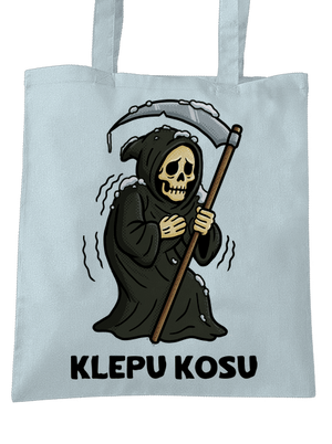 Klepu kosu taška Pastel Blue