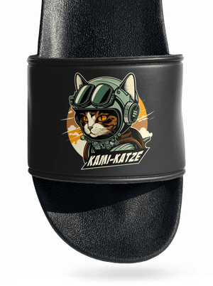 Kami-Katze pantofle Black