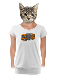 dámské tričko s lemem