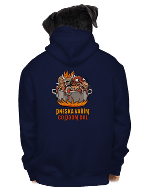 Co Doom dal pánská mikina na zip Navy