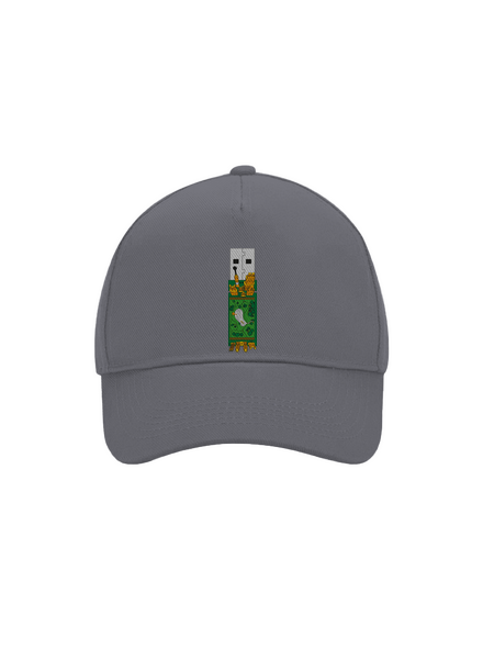 USB city kšiltovka baseballka Graphite grey