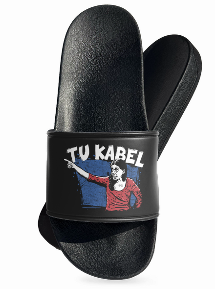 Tukabel pantofle Black