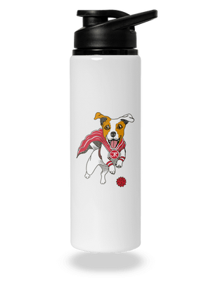 Jack Russell lahev na vodu White