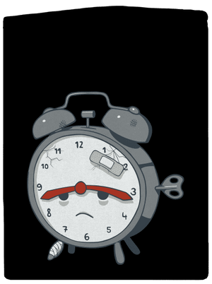 Budíček pánská mikina na zip Black