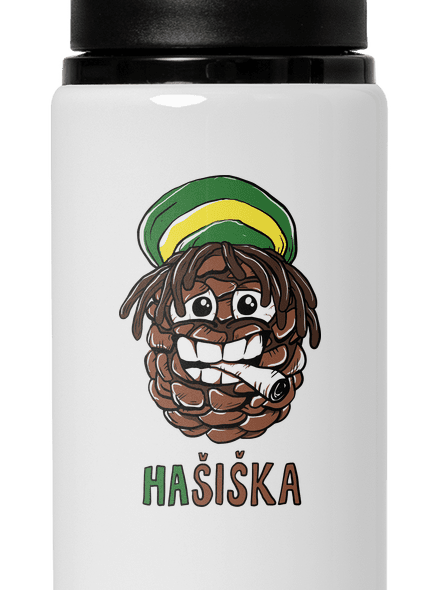 Hašiška lahev na vodu White