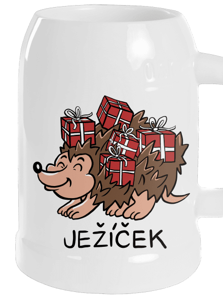 Ježíček půllitr White
