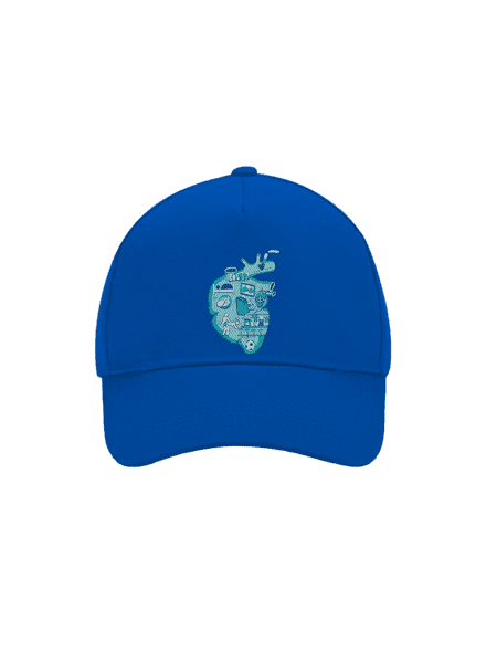 Srdce bije pro  kšiltovka baseballka Bright Royal