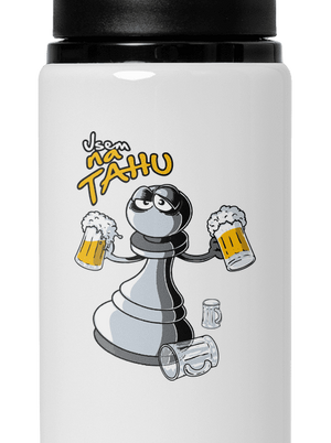 Na tahu lahev na vodu White