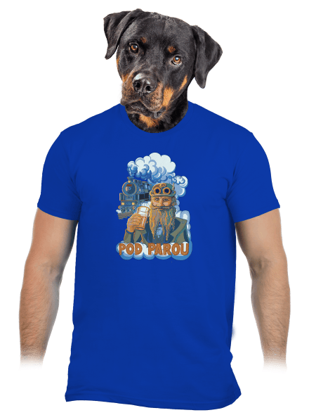 Pod parou pánské tričko Royal Blue