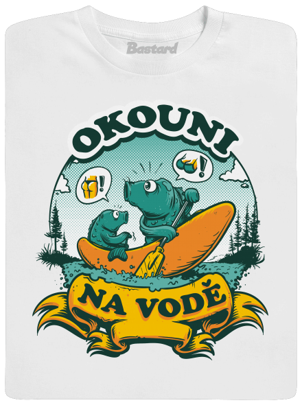 Okouni na vodě dětské tričko White