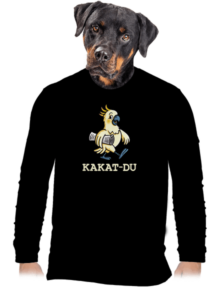 Kakat-du pánské dlouhý rukáv Black