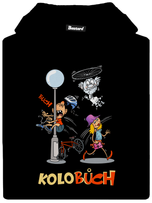 Kolobuch dětská mikina klokanka Black