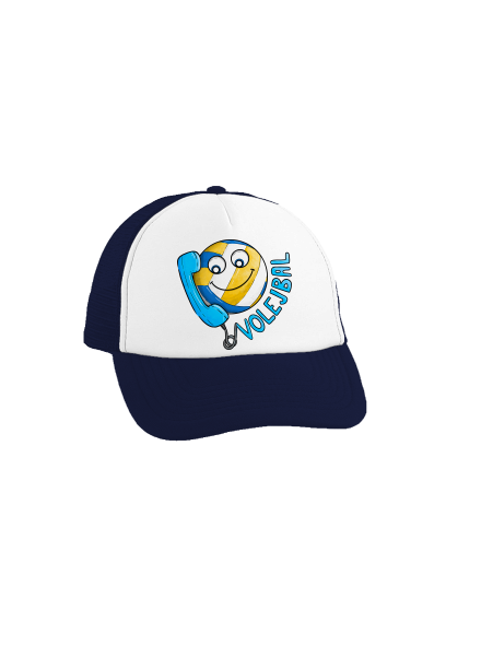 Volejbal kšiltovka truckerka French Navy cap