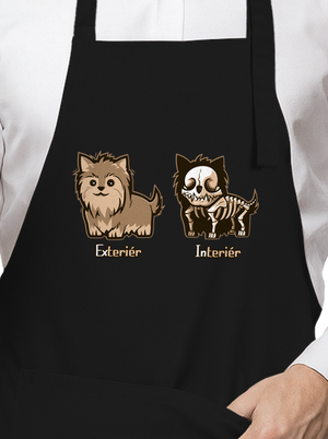 Teriér zástěra Black