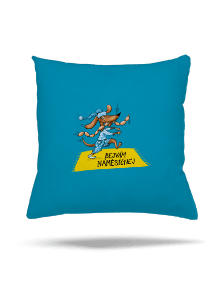 Bejvám náměsíčnej polštář Blue Turquoise