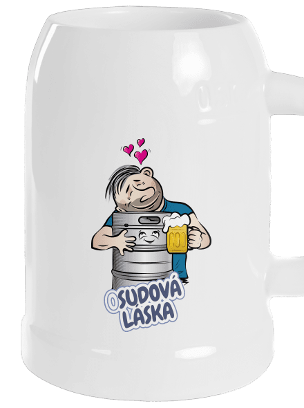 Osudová láska půllitr White