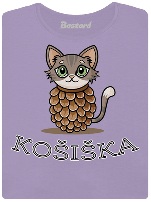 Košiška dámské tričko s lemem Lavender