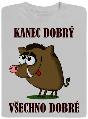 Kanec dobrý pánské tričko Pacific Grey