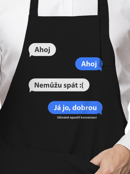 Dobrou zástěra Black