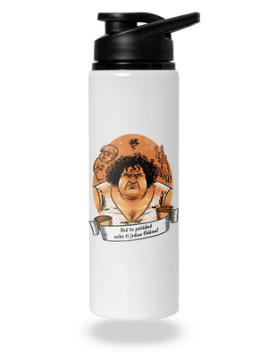 B14: Slunce seno jahody lahev na vodu White