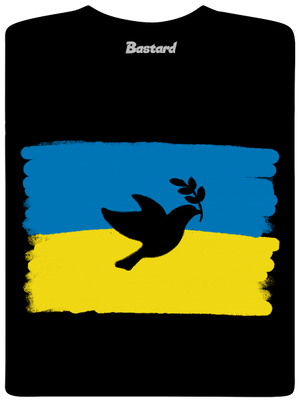 Ukrajina - Holubice dětské tričko Black