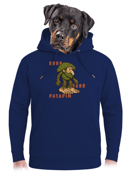 Brrr Brrr Patapim – Italian Brainrot unisex mikina premium Navy