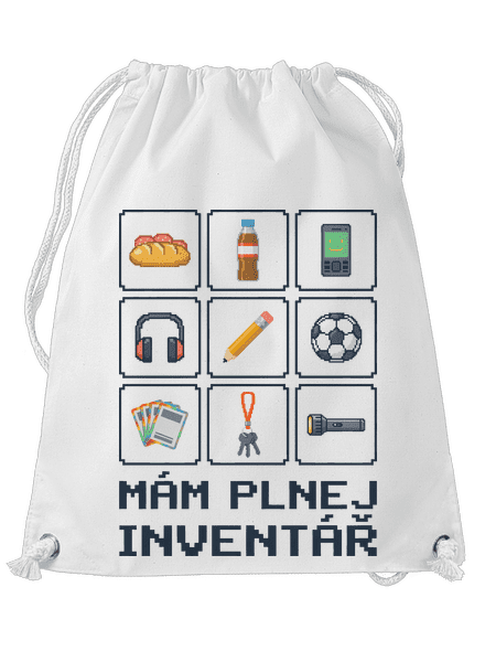 Plnej inventář vak White