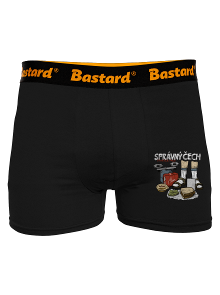 Správný Čech boxerky Black