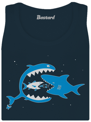 Rybky dámské tílko klasické Navy