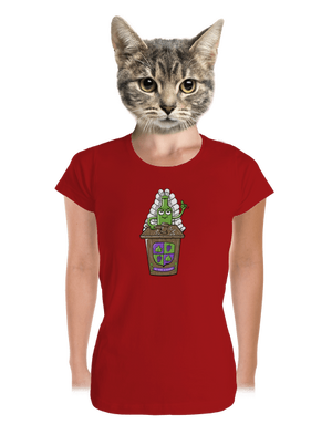 Ve víně je pravda dámské tričko premium Red Mal