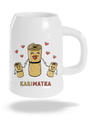 Karimatka půllitr White