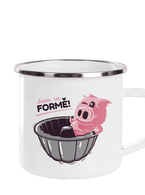 Ve formě plecháček White