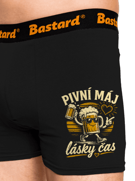 Pivní máj boxerky Black