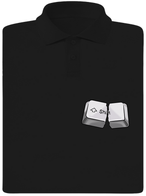 Shift pánská polokošile Black