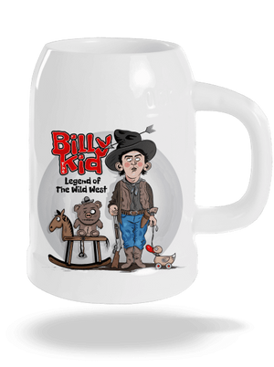 Billy The Kid půllitr White