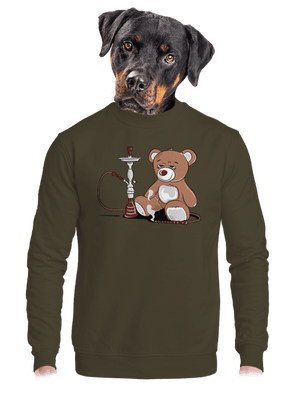 unisex mikina bez kapuce