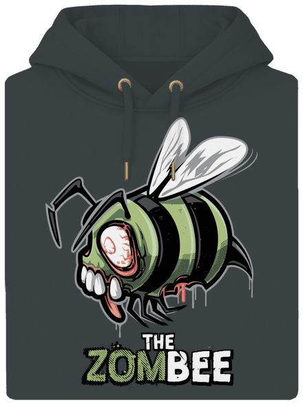 ZomBee unisex mikina premium Charcoal