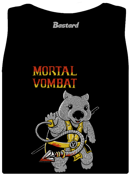 Mortal Vombat dámské tílko klasické Black